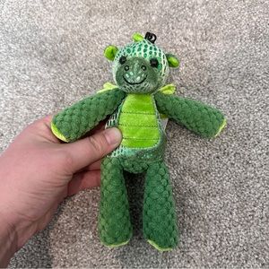 Scentsy Buddy Clip On Keychain Plush Scout Dragon Scented Green 8" Mini Stuffed